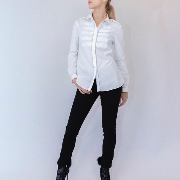 Burberry Slim Fit Long Sleeves Shirt Size S - Picture 8 of 8